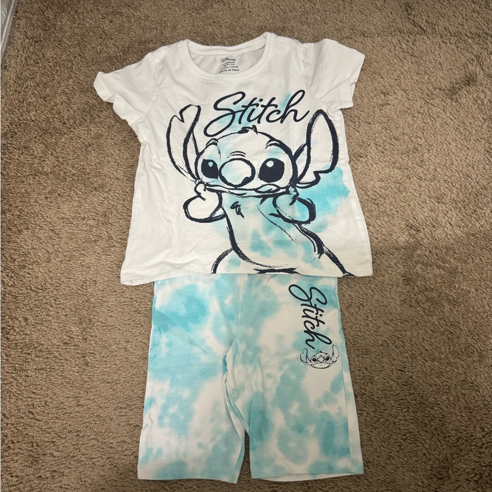 Disney Primarl Toddler Stitch matching set